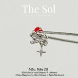  Khuyên Tai Thép Xi Mạ Bling Puppy - Mẫu 291 