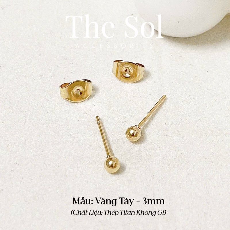  Bông Tai Titan Unisex The Basic 