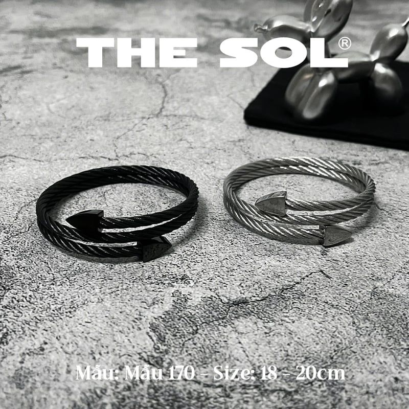  Vòng Tay Titan Unisex Triple Ropes - Mẫu 170 