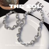  Dây Chuyền Titan Unisex Pearl Chain - Mẫu 153 