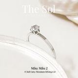  Nhẫn Titan Simple Diamond - Mẫu 2 