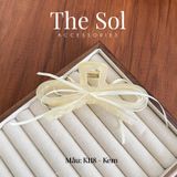  Kẹp Gắp Nhựa Hàn Quốc The Bow 