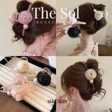  Kẹp Gắp Nhựa Hàn Quốc The Rose 