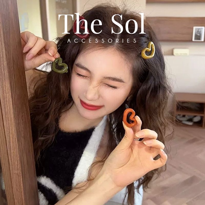 Kẹp Tóc Hàn Quốc Mini Heart - 1 Chiếc 