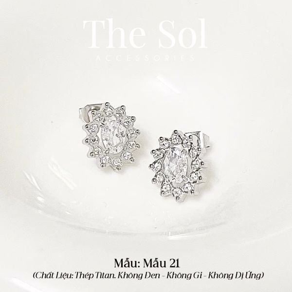  Bông Tai Titan Diamond Shine 