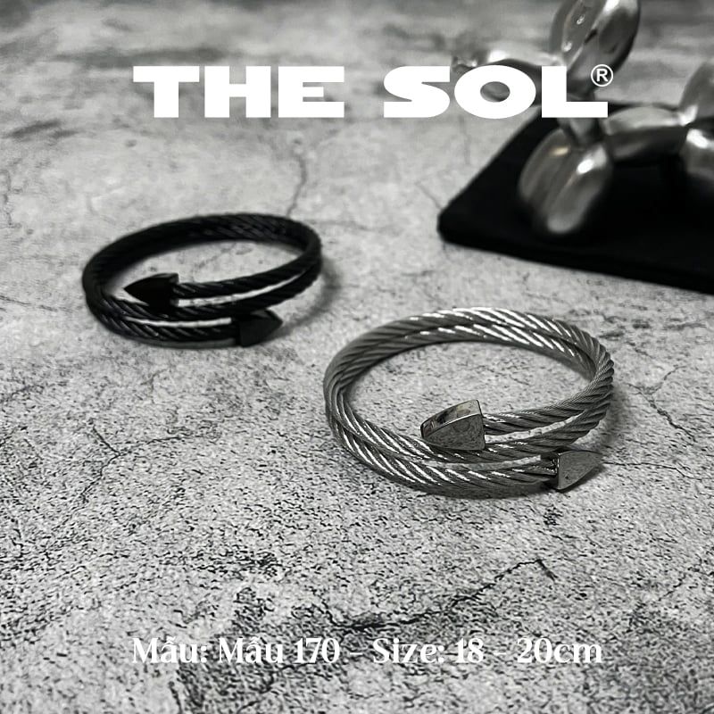  Vòng Tay Titan Unisex Triple Ropes - Mẫu 170 