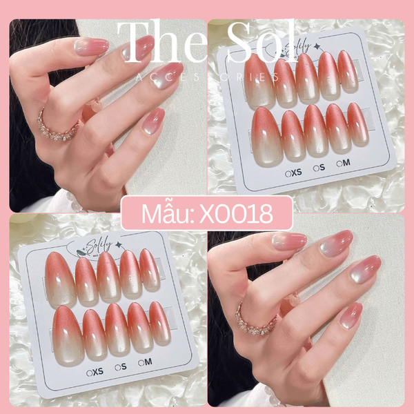  Bộ Nailbox Thiết Kế 10 Móng - X0018 