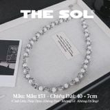  Dây Chuyền Titan Unisex Pearl Chain - Mẫu 153 