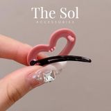  Kẹp Tóc Hàn Quốc Mini Heart - 1 Chiếc 