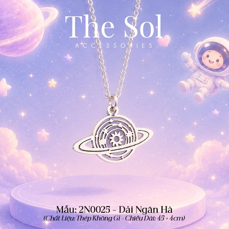  Dây Chuyền Titan Galaxy Collection 