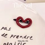  Kẹp Tóc Hàn Quốc Mini Heart - 1 Chiếc 