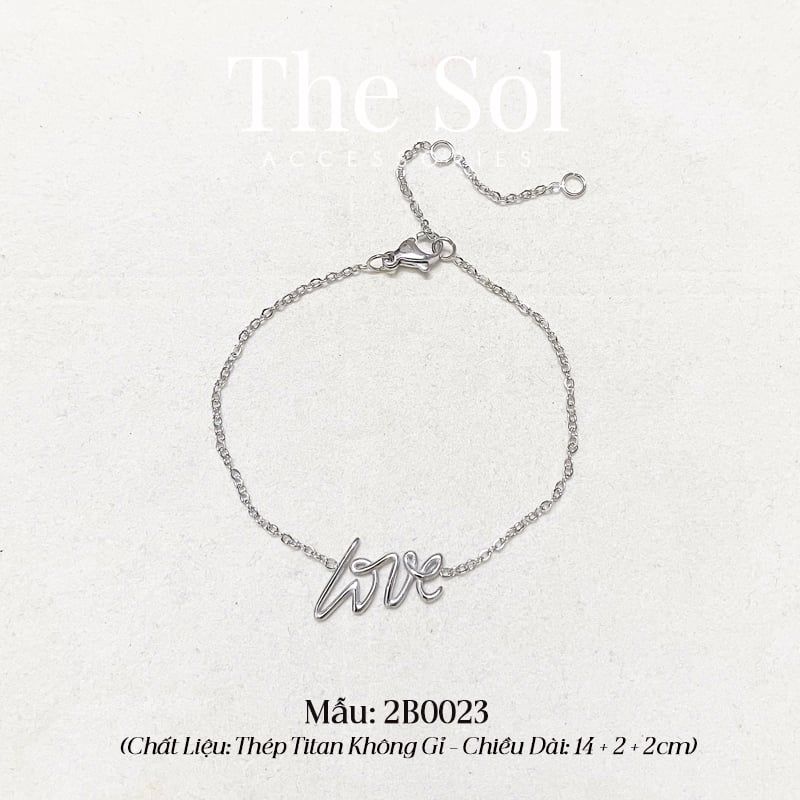  Lắc Tay Titan Simple Love 