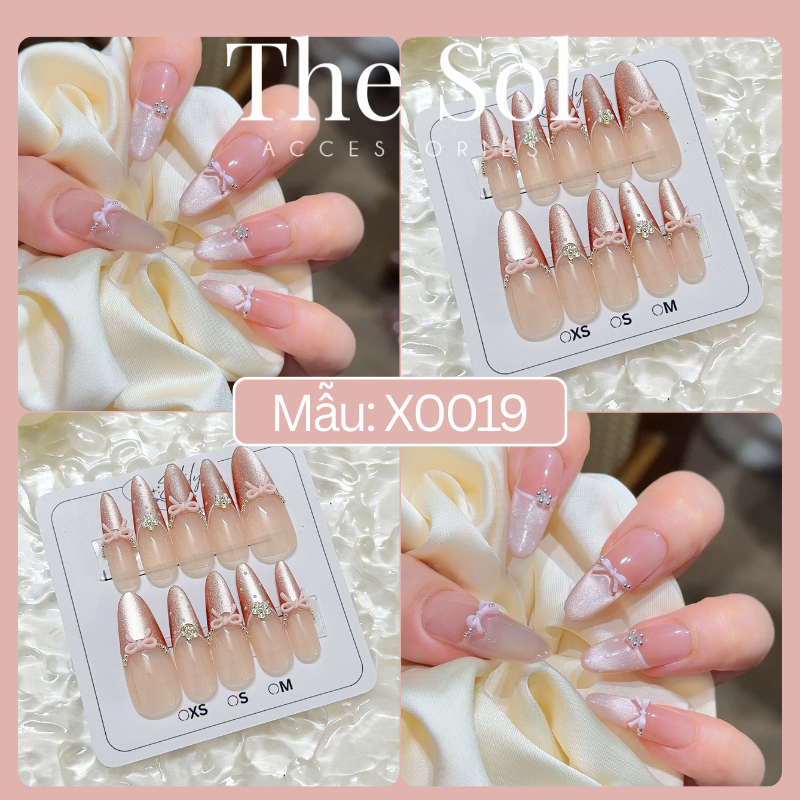  Bộ Nailbox Thiết Kế 10 Móng - X0019 
