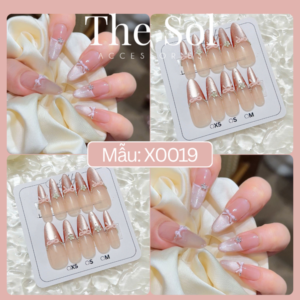  Bộ Nailbox Thiết Kế 10 Móng - X0019 