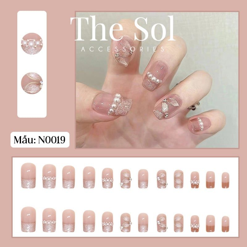  Bộ Nailbox 24 Móng - N0019 