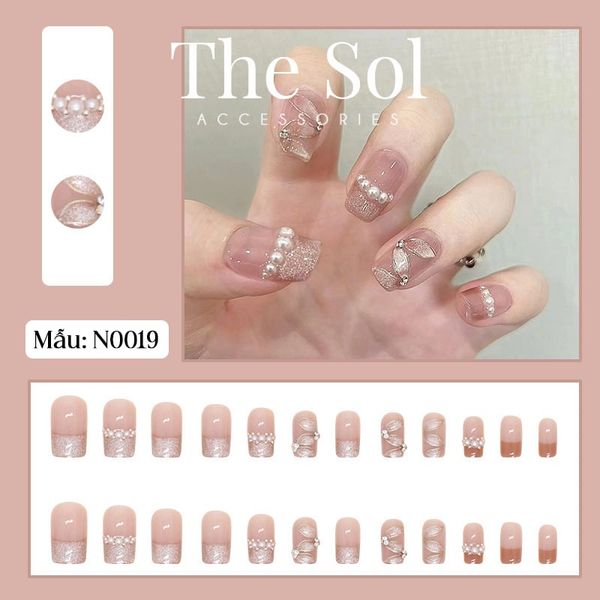  Bộ Nailbox 24 Móng - N0019 