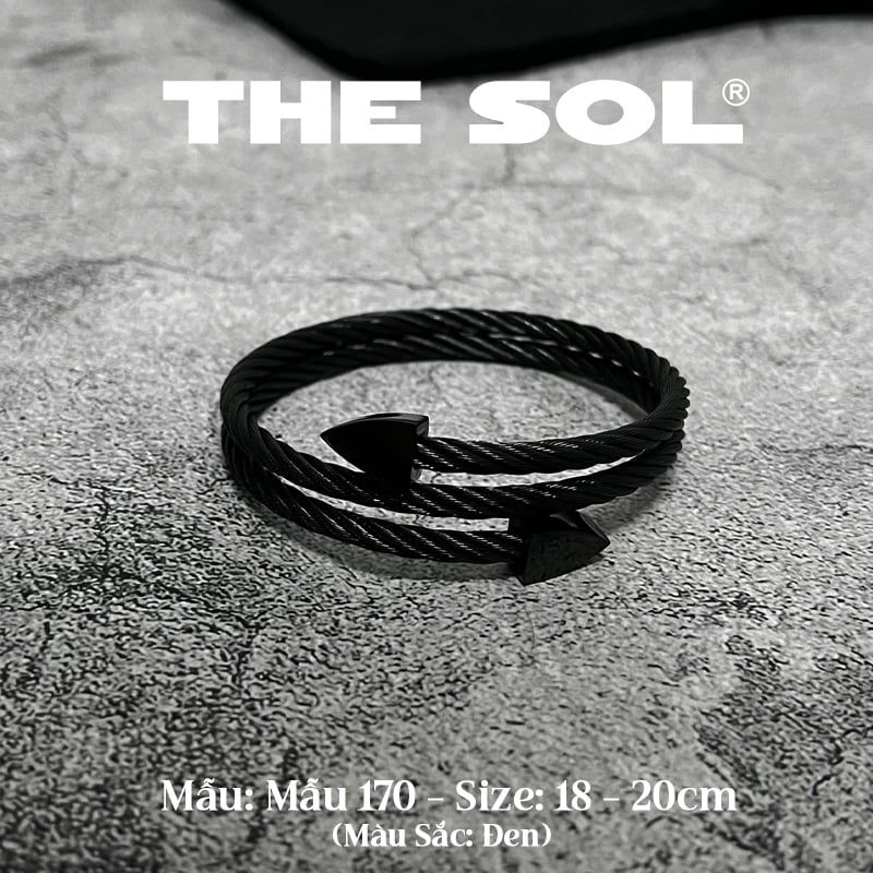  Vòng Tay Titan Unisex Triple Ropes - Mẫu 170 