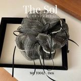  Cột Tóc Scrunchies Ribbon Bling 