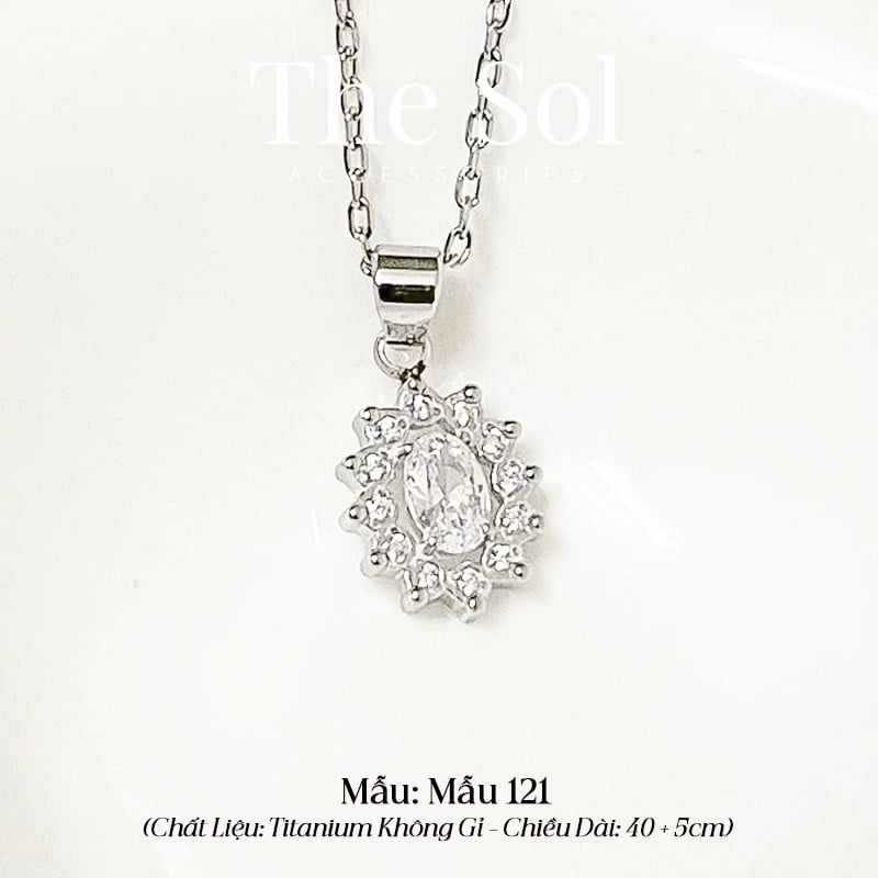  Dây Chuyền Titan Diamond Shine - Mẫu 121 