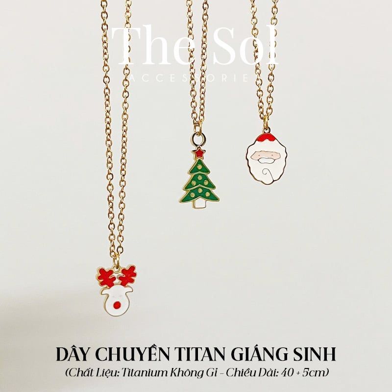  Dây Chuyền Titan Giáng Sinh 