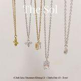  Dây Chuyền Titan Diamond Clover - Mẫu 124 