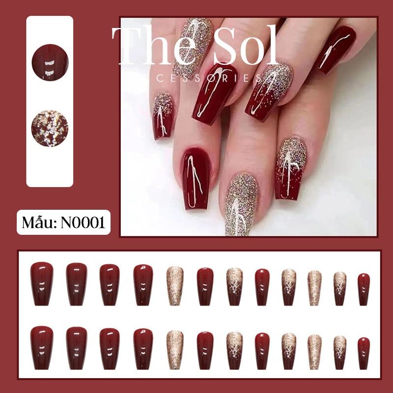  Bộ Nailbox 24 Móng - N0001 