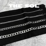  Lắc Tay Titan Unisex The Circle Chain - 0.5cm - Mẫu 141 