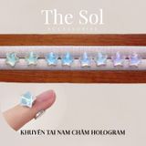  Khuyên Tai Nam Châm Hologram - 1 Chiếc 