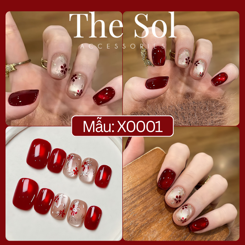  Bộ Nailbox Thiết Kế 10 Móng - X0001 