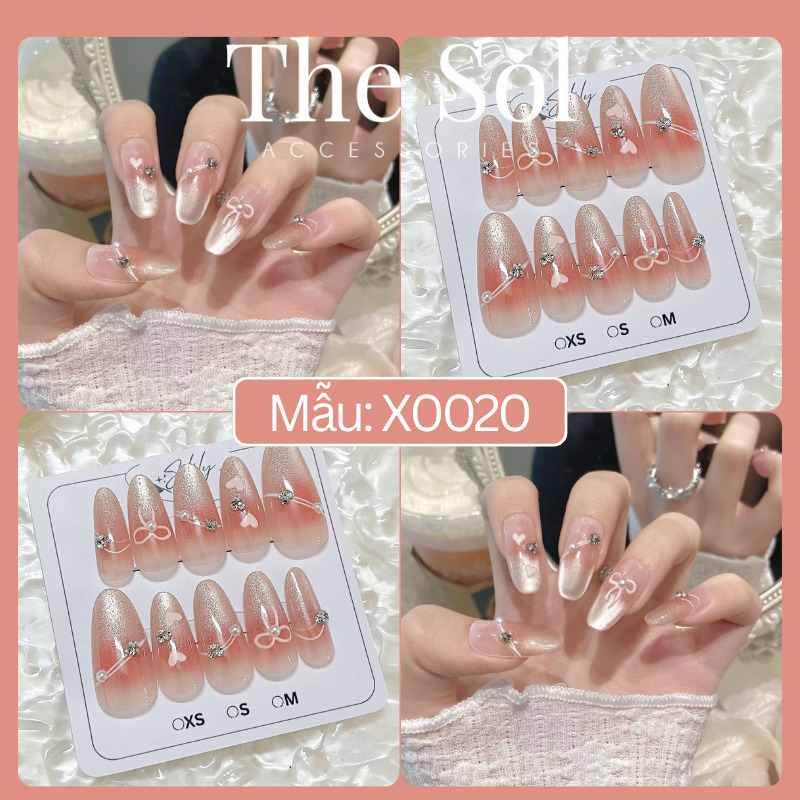  Bộ Nailbox Thiết Kế 10 Móng - X0020 