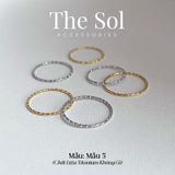  Nhẫn Titan The Kirky - Mẫu 5 