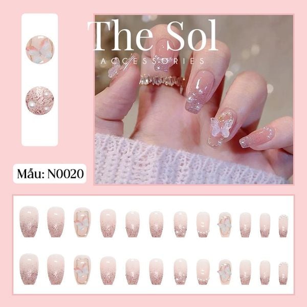  Bộ Nailbox 24 Móng - N0020 