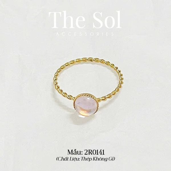  Nhẫn Thép Không Gỉ The Opal 