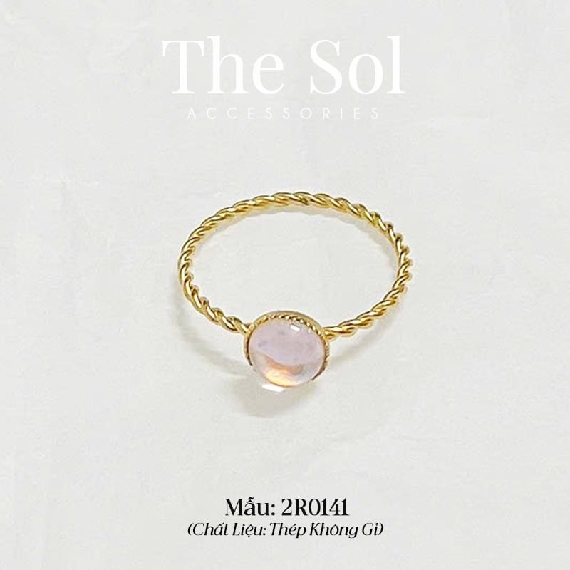  Nhẫn Thép Không Gỉ The Opal 