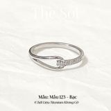  Nhẫn Titan Dia Knot - Mẫu 123 