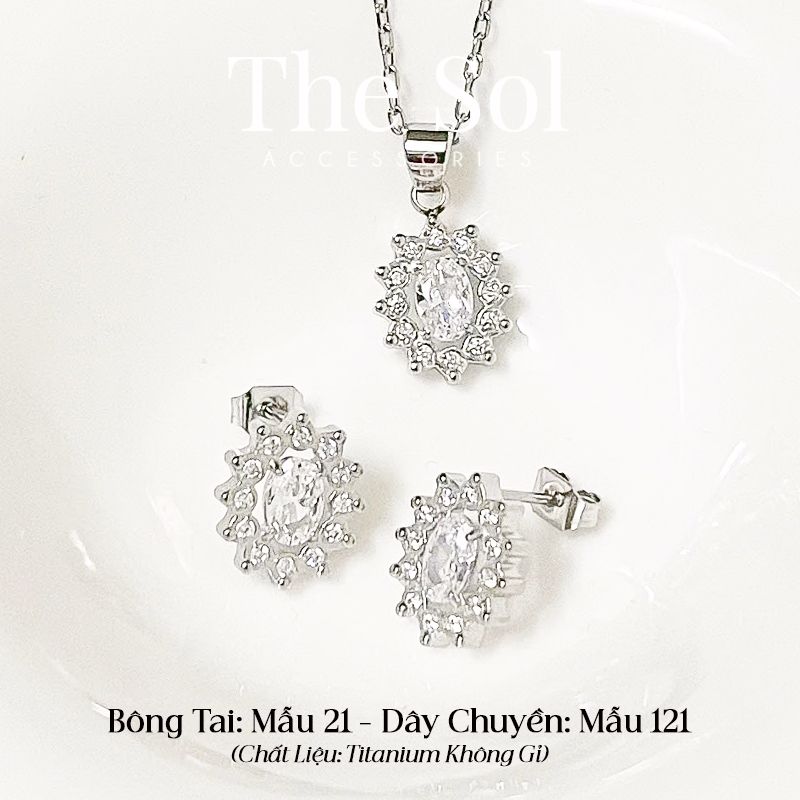  Dây Chuyền Titan Diamond Shine - Mẫu 121 