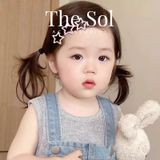  Set 4 Chiếc Kẹp Hồng Pastel Dễ Thương 