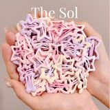  Set 4 Chiếc Kẹp Hồng Pastel Dễ Thương 