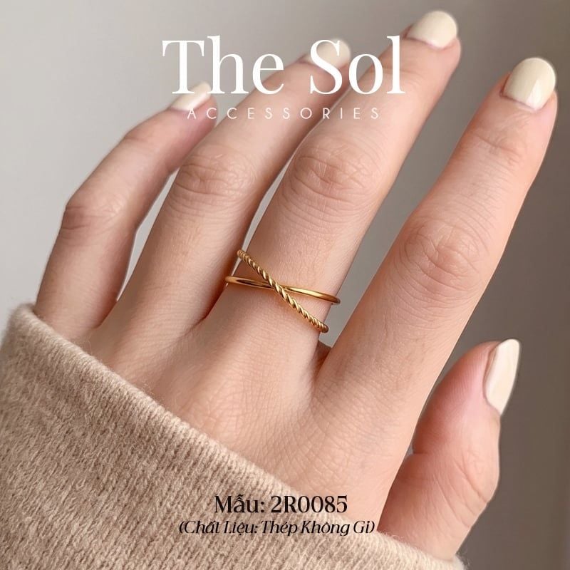  Nhẫn Titan Double Rings 