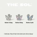  Khuyên Tai Thép Xi Mạ The Butterfly - Mẫu 3 