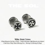  Khuyên Tai Titan Unisex The Iron Cross 
