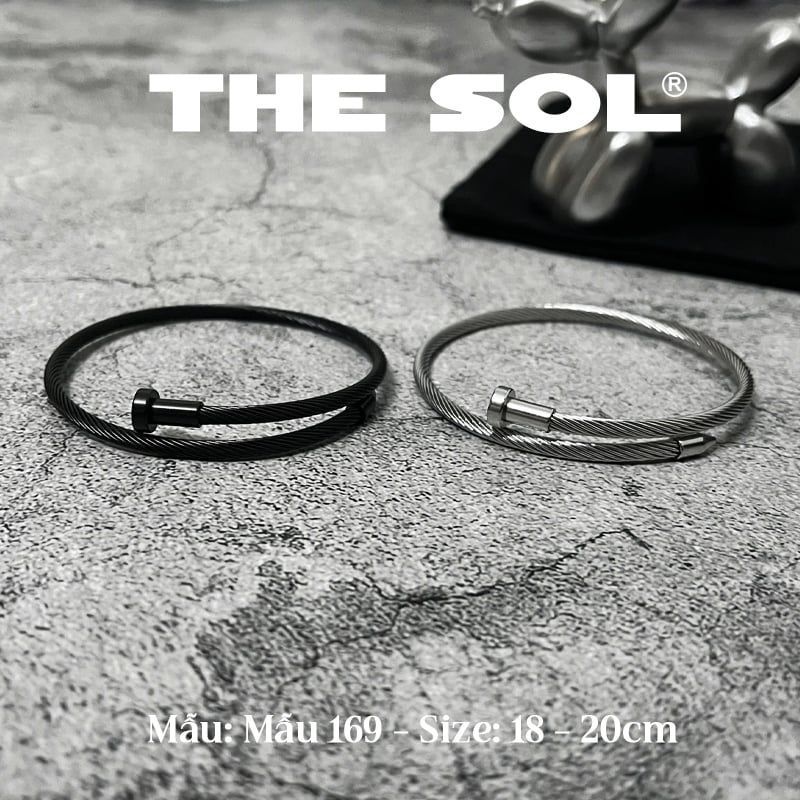  Vòng Tay Titan Unisex The Screw - Mẫu 169 