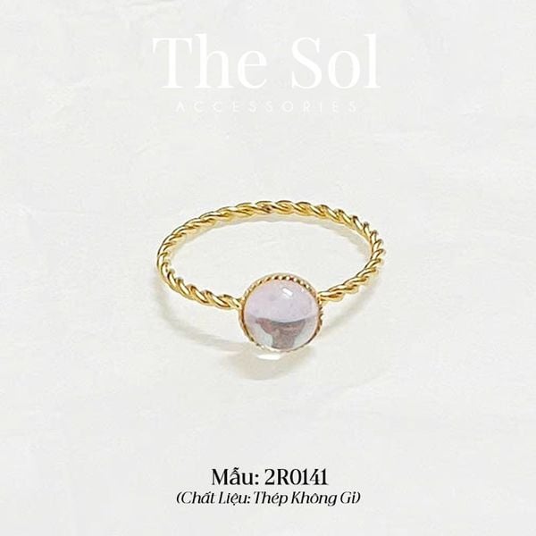  Nhẫn Thép Không Gỉ The Opal 