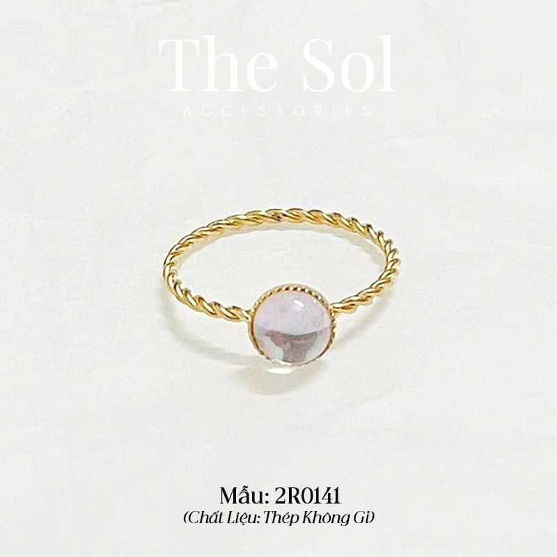  Nhẫn Thép Không Gỉ The Opal 