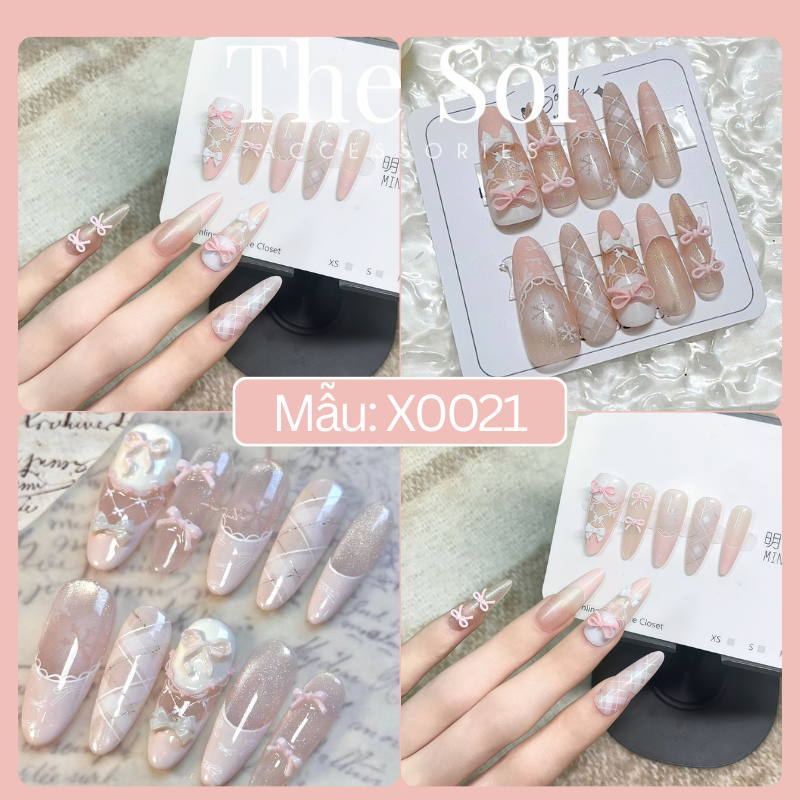  Bộ Nailbox Thiết Kế 10 Móng - X0021 