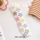  Set Kẹp Tóc Ngôi Sao Màu Sắc 