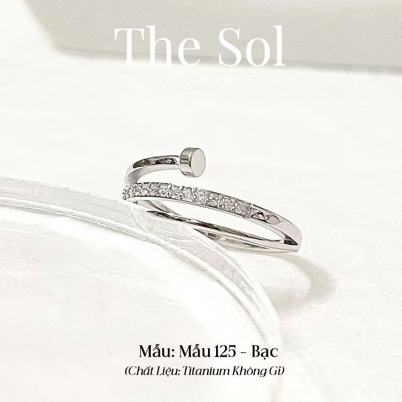  Nhẫn Titan Juste un Clou Catier 