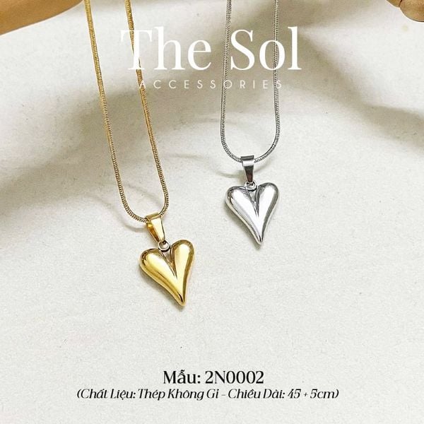  Dây Chuyền Thép Special Heart 