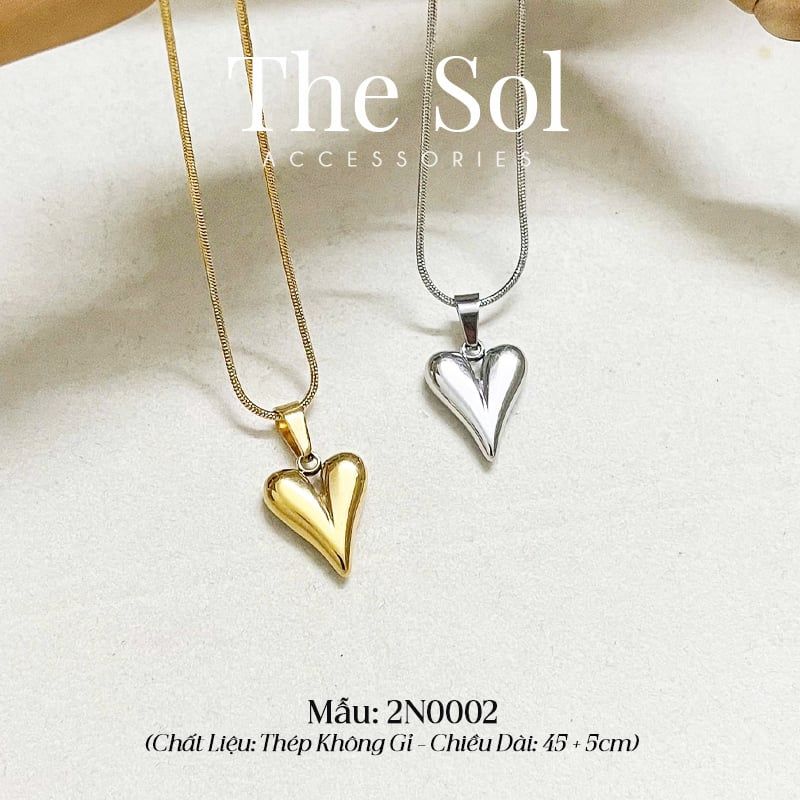  Dây Chuyền Thép Special Heart 
