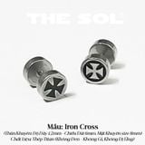  Khuyên Tai Titan Unisex The Iron Cross 